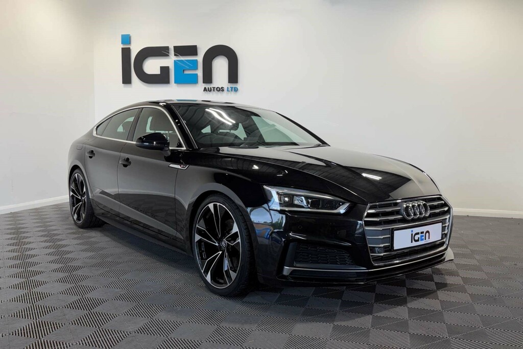 Audi A5 Sportback 35 Tfsi S Line BV69GWJ Black #2