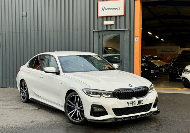 BMW 3 Series 2.0 318D M Sport Saloon Euro 6 S YF19JMD White #3