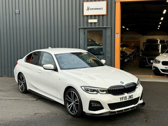 BMW 3 Series 2.0 318D M Sport Saloon Euro 6 S White
