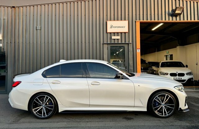 BMW 3 Series 2.0 320D Mht M Sport Saloon Hybrid YF70TYP White #5