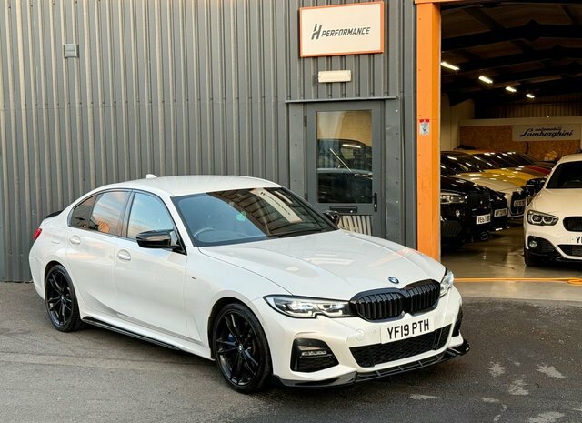 BMW 3 Series 2.0 318D M Sport Saloon Euro 6 S White