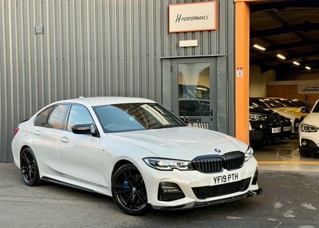 BMW 3 Series 2.0 318D M Sport Saloon Euro 6 S YF19PTH White #3