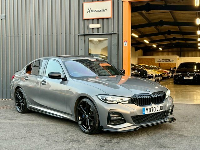 BMW 3 Series 2.0 320D Mht M Sport Pro Edition Saloon YB70CJO Grey #2