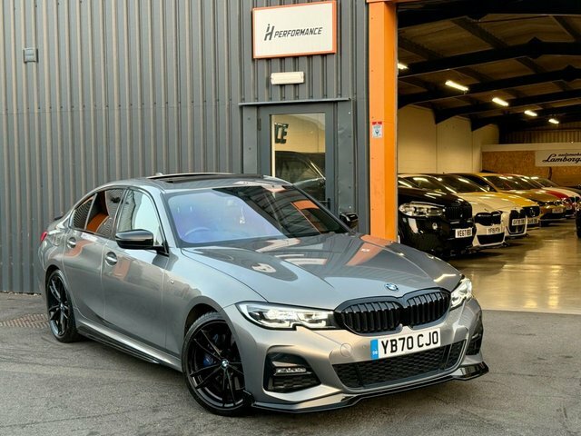 BMW 3 Series 2.0 320D Mht M Sport Pro Edition Saloon YB70CJO Grey #4