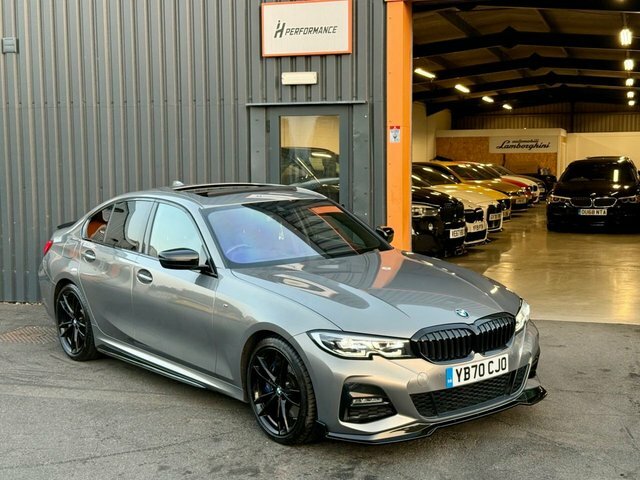 BMW 3 Series 2.0 320D Mht M Sport Pro Edition Saloon YB70CJO Grey