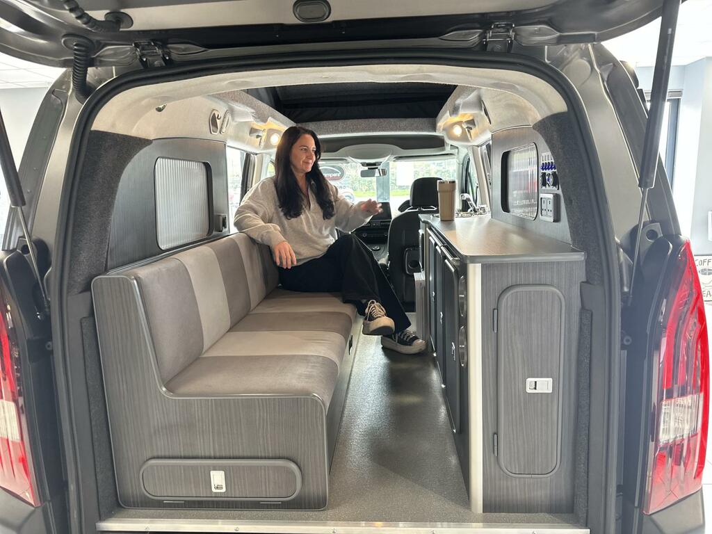 Peugeot Rifter Micro Camper With A 6Ft Bed SF20GDU Grey #2