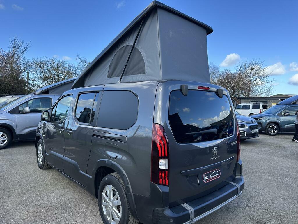 Peugeot Rifter Micro Camper With A 6Ft Bed SF20GDU Grey #5