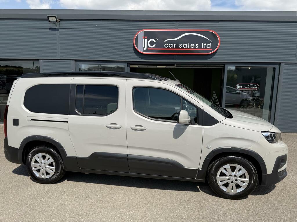 Peugeot Rifter Now Sold Only 22 759 Miles 6 Ft Long Side Bed Wit SB21GHH Beige #4