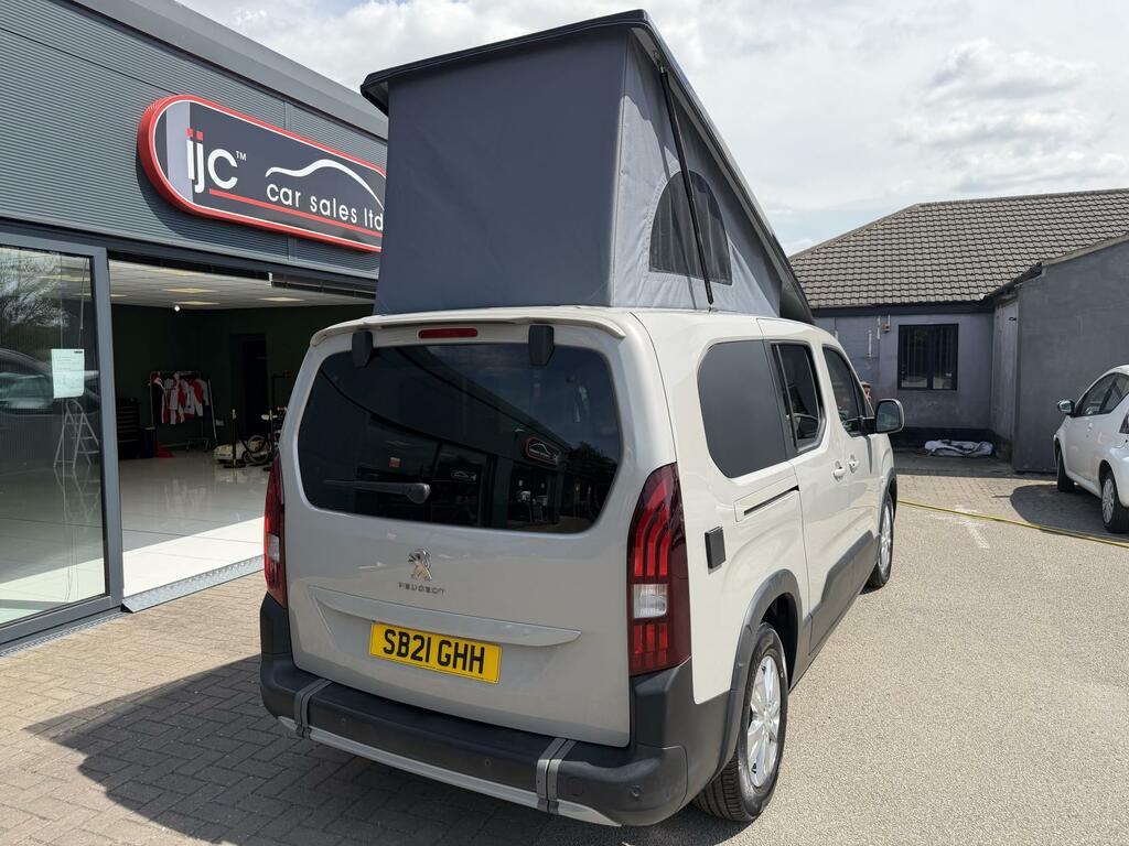 Peugeot Rifter Now Sold Only 22 759 Miles 6 Ft Long Side Bed Wit SB21GHH Beige #3