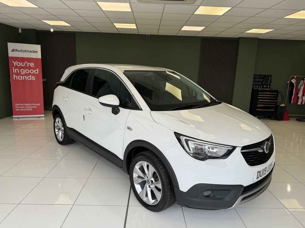 Vauxhall Crossland X High Seating Position- Low Milea White