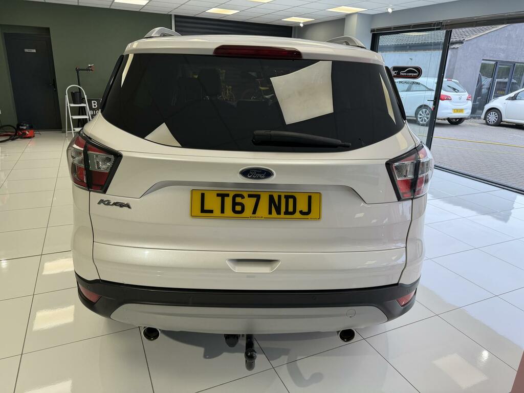 Ford Kuga Just 50 266 Miles Pan Roof Full Leather Power Tai LT67NDJ White #3