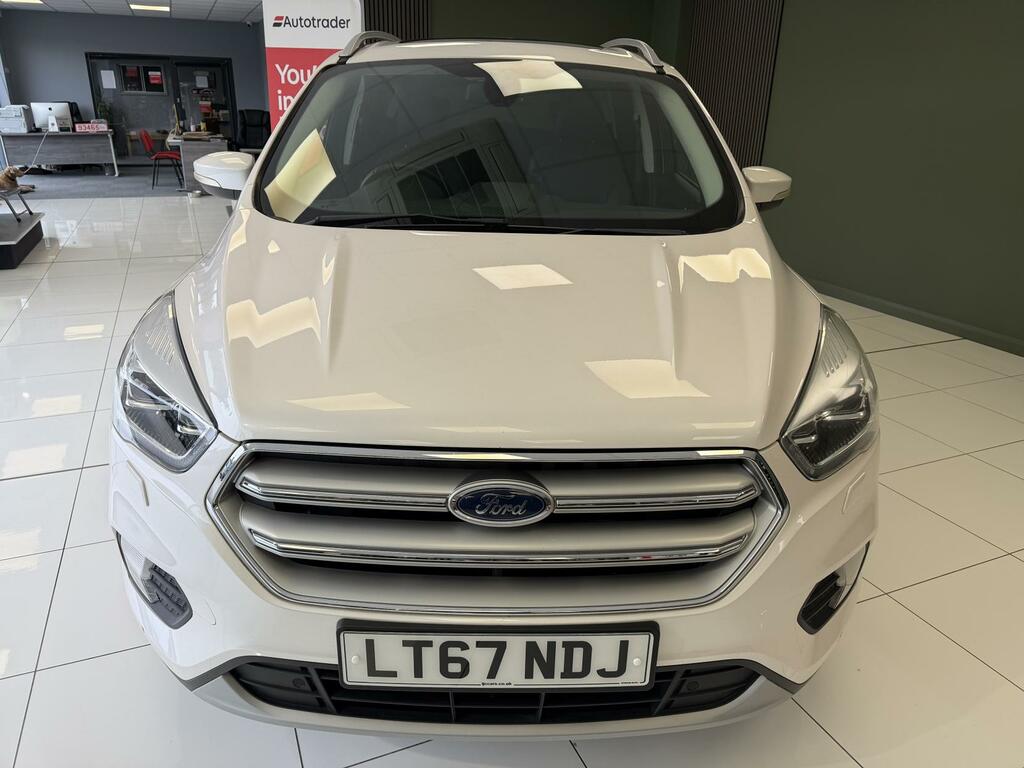 Ford Kuga Just 50 266 Miles Pan Roof Full Leather Power Tai LT67NDJ White #6