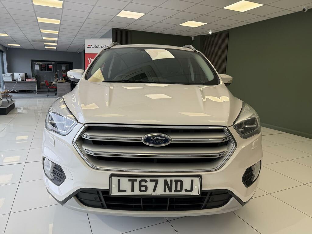 Ford Kuga Just 50 266 Miles Pan Roof Full Leather Power Tai White