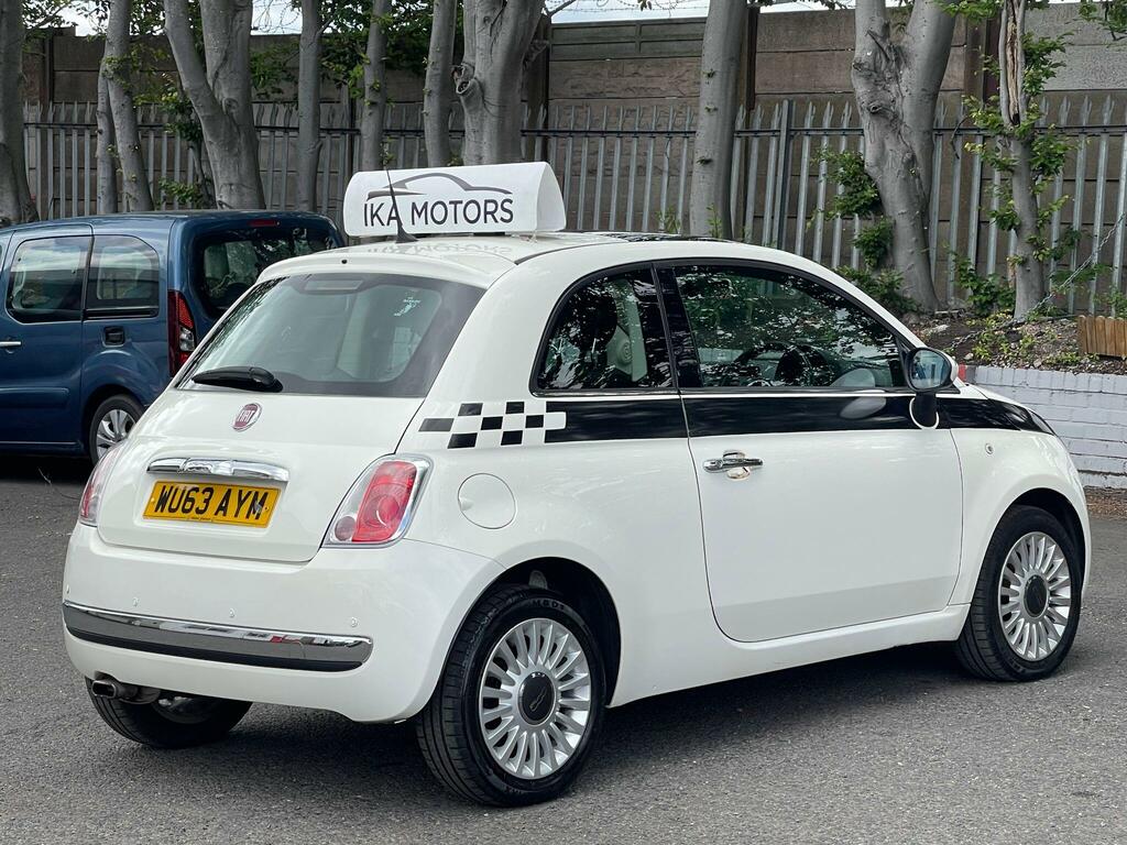Fiat 500 1.2 Lounge Dualogic Euro 4 White #5