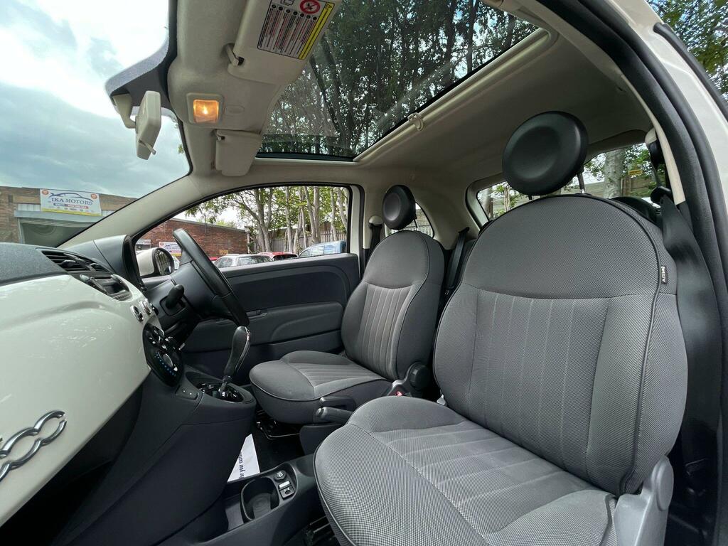 Fiat 500 1.2 Lounge Dualogic Euro 4 White #4