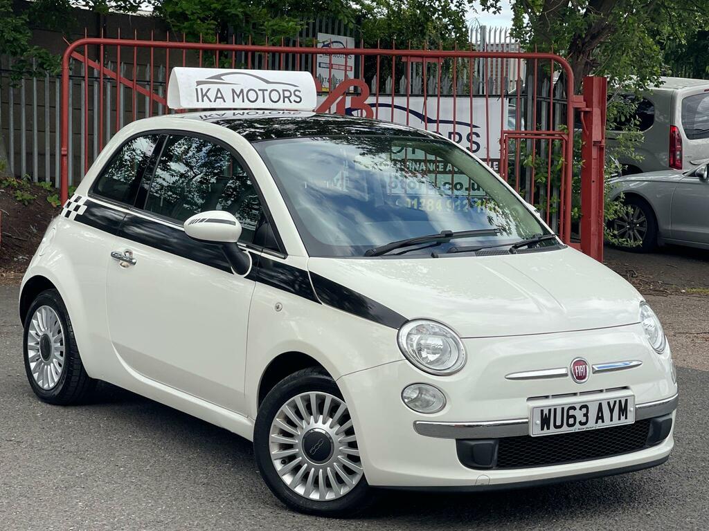 Fiat 500 1.2 Lounge Dualogic Euro 4 White