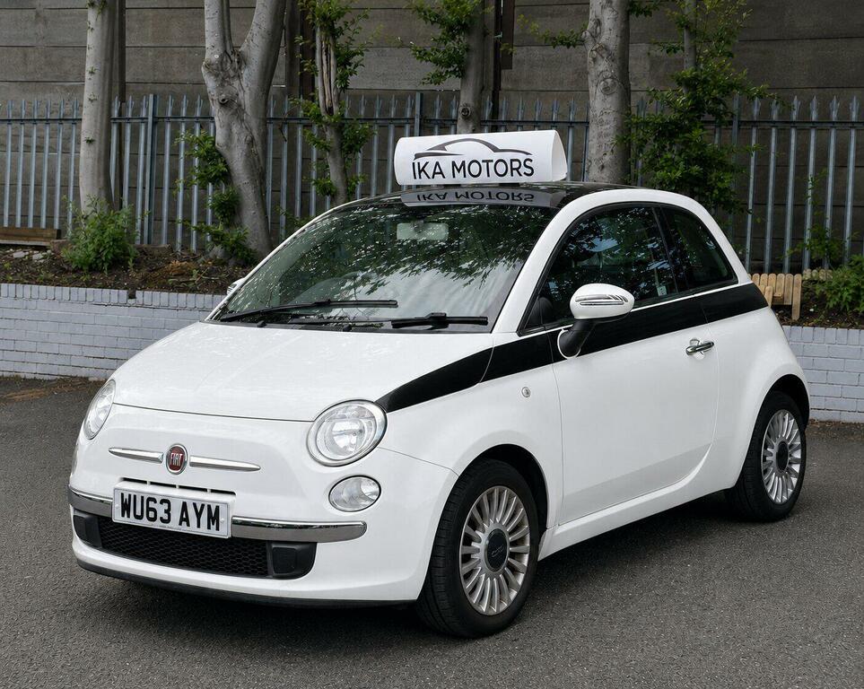 Fiat 500 1.2 Lounge Dualogic Euro 4 White #2