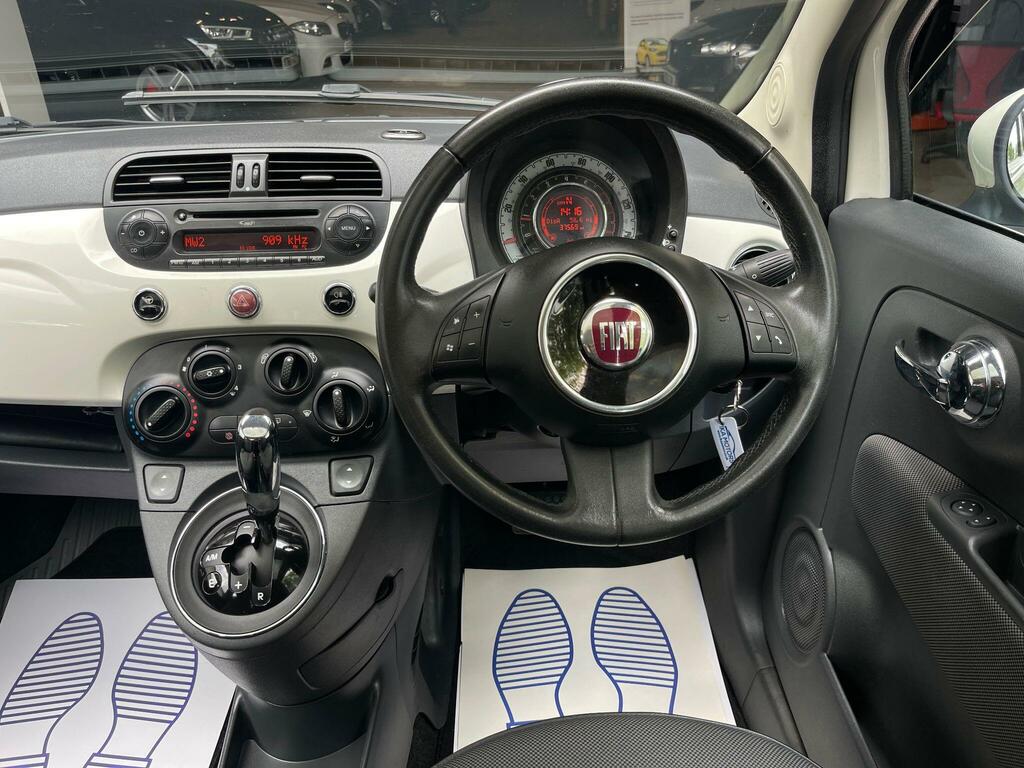 Fiat 500 1.2 Lounge Dualogic Euro 4 White #3
