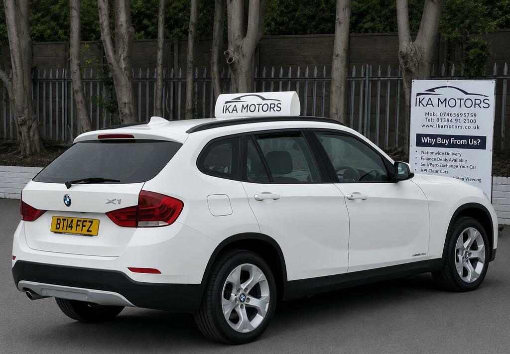BMW X1 2.0 20D Se Suv Xdrive Euro 5 BT14FFZ White #4