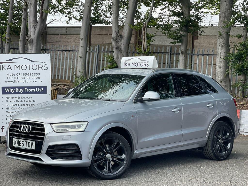 Audi Q3 2.0 Tdi S Line Plus S Tronic Quattro Euro 6 Ss Silver