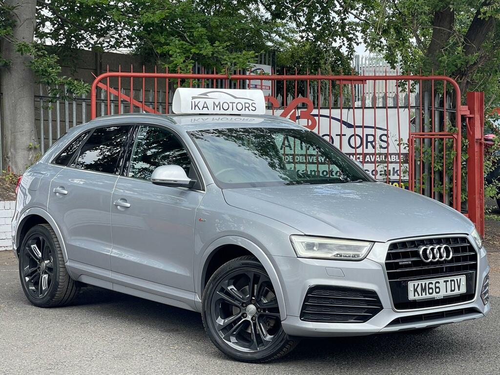 Audi Q3 2.0 Tdi S Line Plus S Tronic Quattro Euro 6 Ss KM66TDV Silver #2