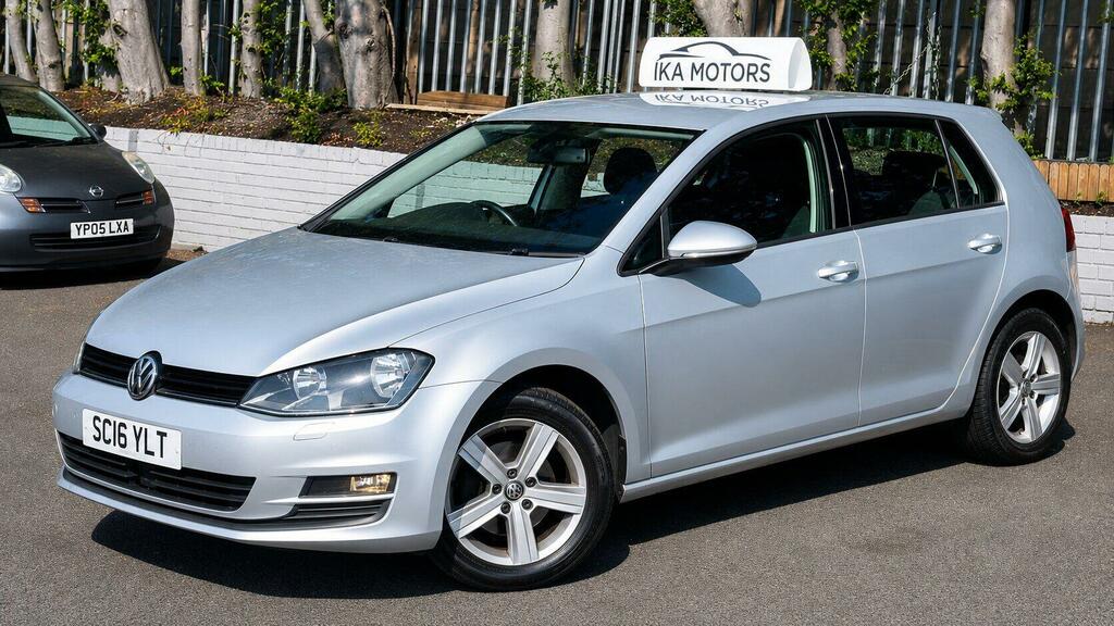 Volkswagen Golf 1.6 Tdi Bluemotion Tech Match Edition Euro 6 Ss Silver #2