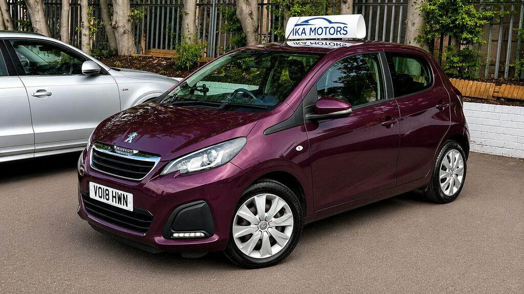 Peugeot 108 Active Purple #2