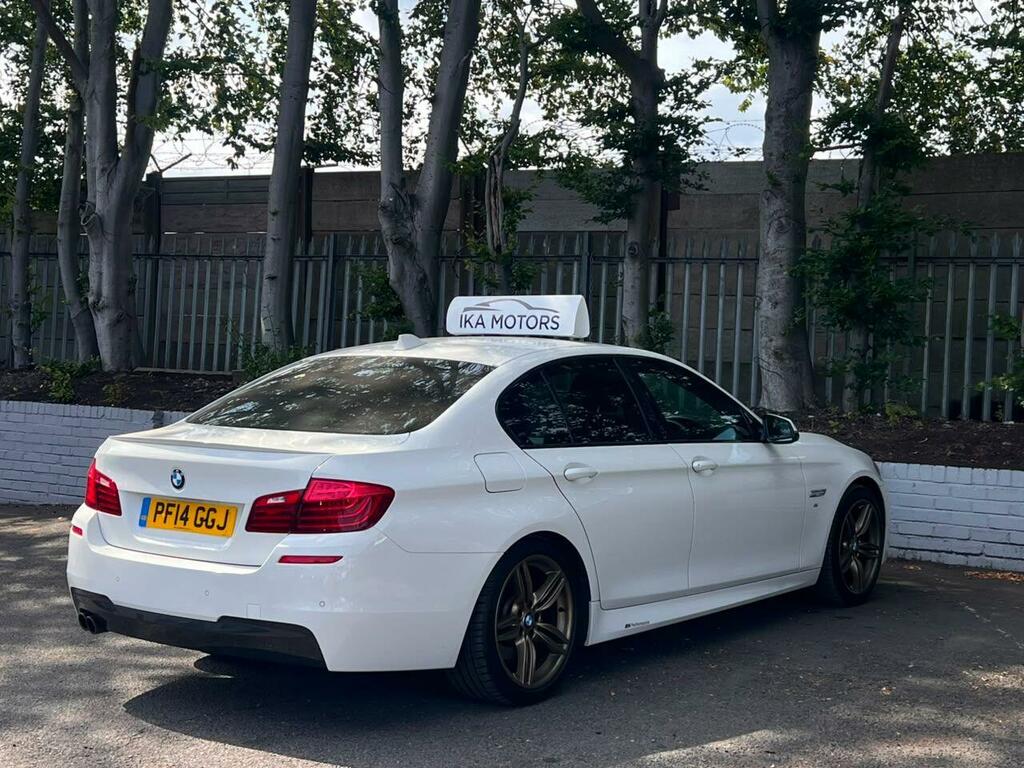 BMW 5 Series M Sport White #6