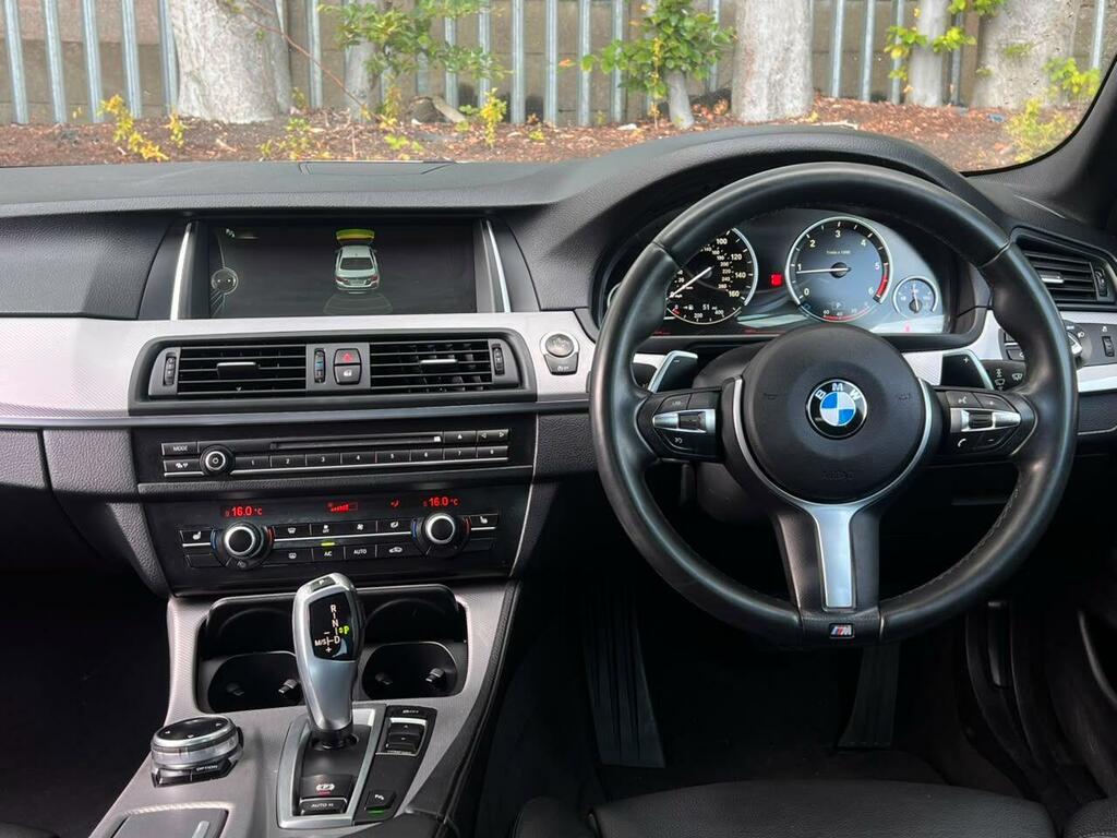 BMW 5 Series M Sport White #4