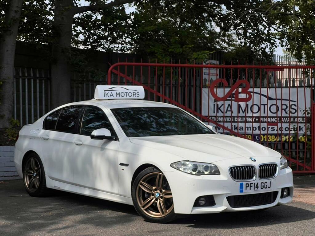 BMW 5 Series M Sport White
