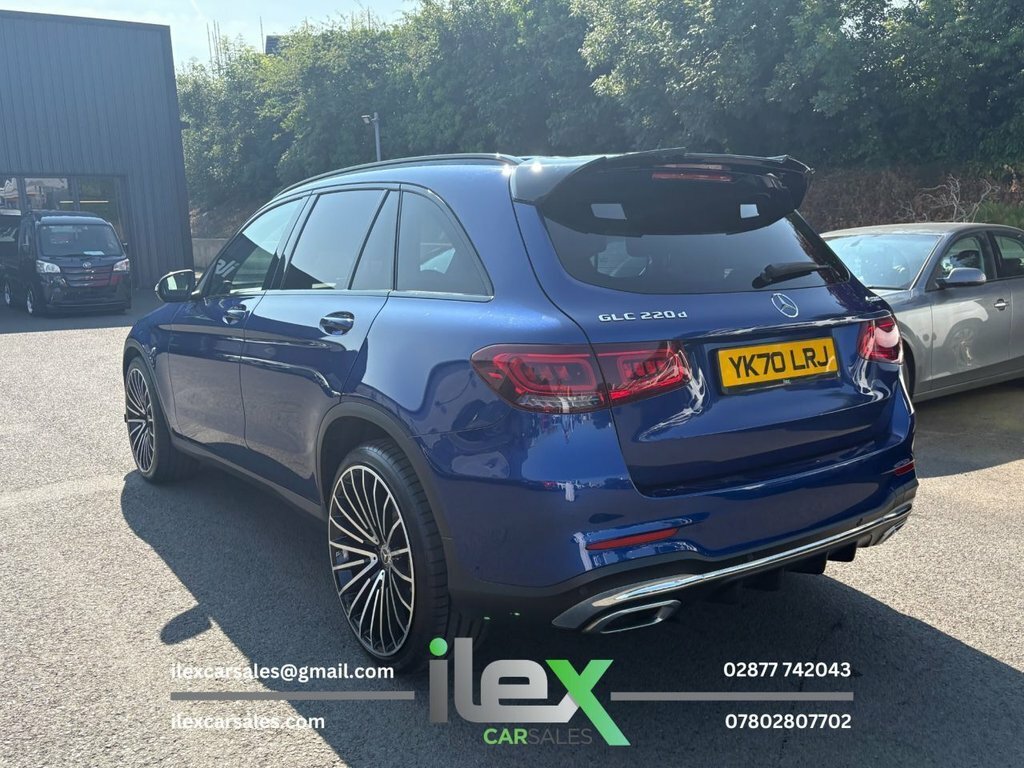 Mercedes-Benz GLC Class 2L Amg Line YK70LRJ Blue #6