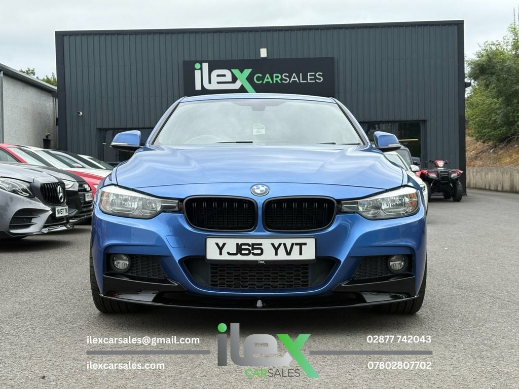 BMW 3 Series 2L M Sport YJ65YVT Blue #2