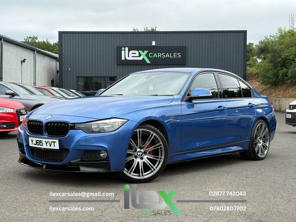 BMW 3 Series 2L M Sport YJ65YVT Blue #3