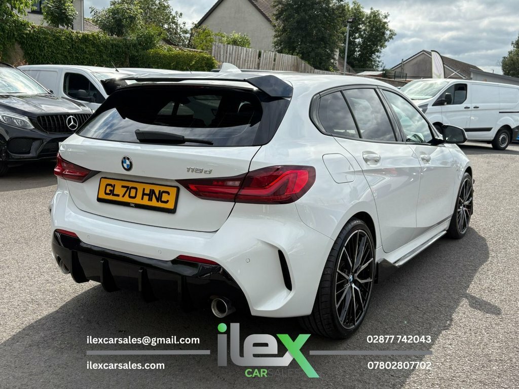 BMW 1 Series 2L M Sport GL70HNC White #5