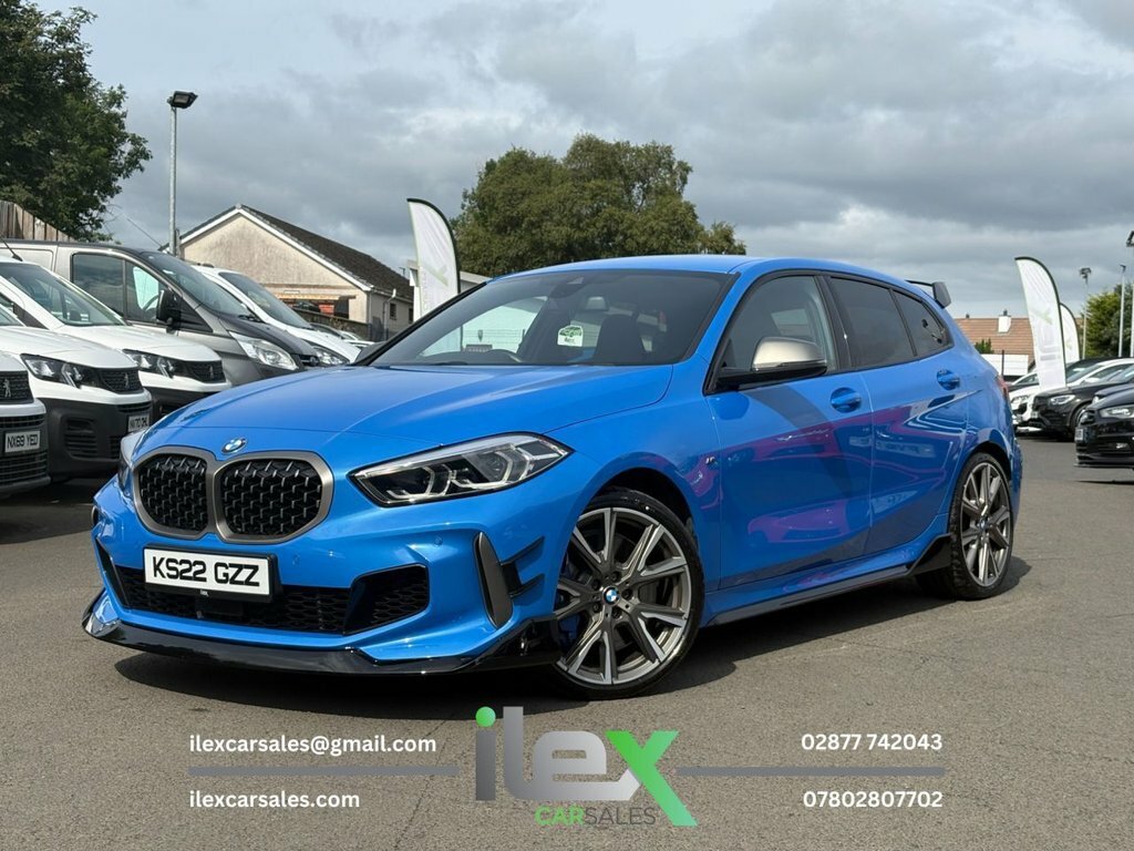 BMW 1 Series Hatchback KS22GZZ Blue #3