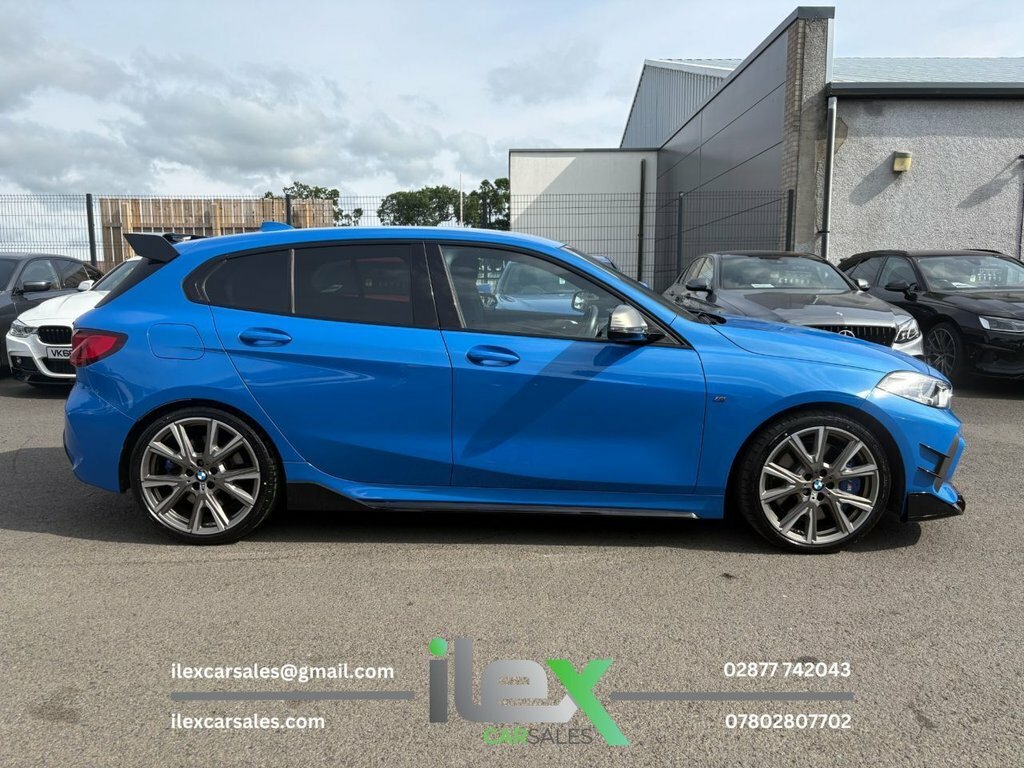 BMW 1 Series Hatchback KS22GZZ Blue #4