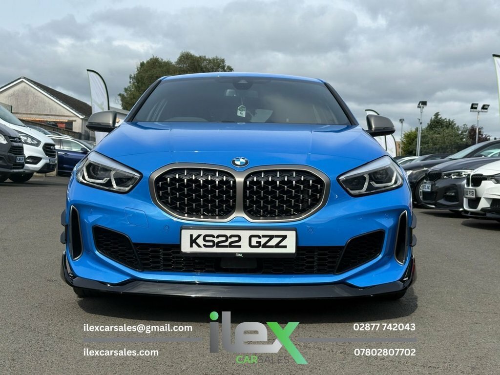 BMW 1 Series Hatchback KS22GZZ Blue #2