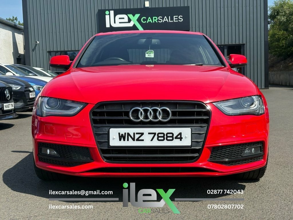 Audi A4 2L Black Edition Red #2