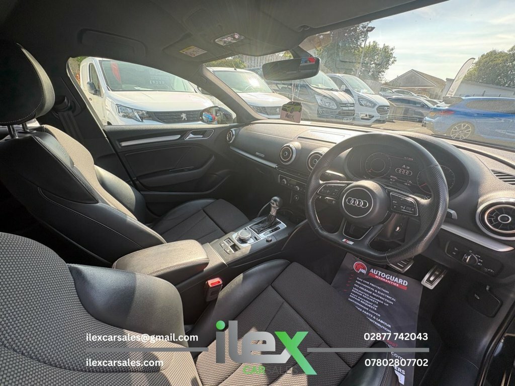 Audi A3 30 Tdi 116 Black Edition Red #9