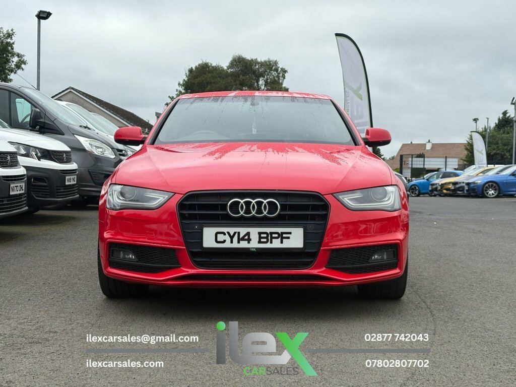 Audi A4 2L Black Edition Red #2