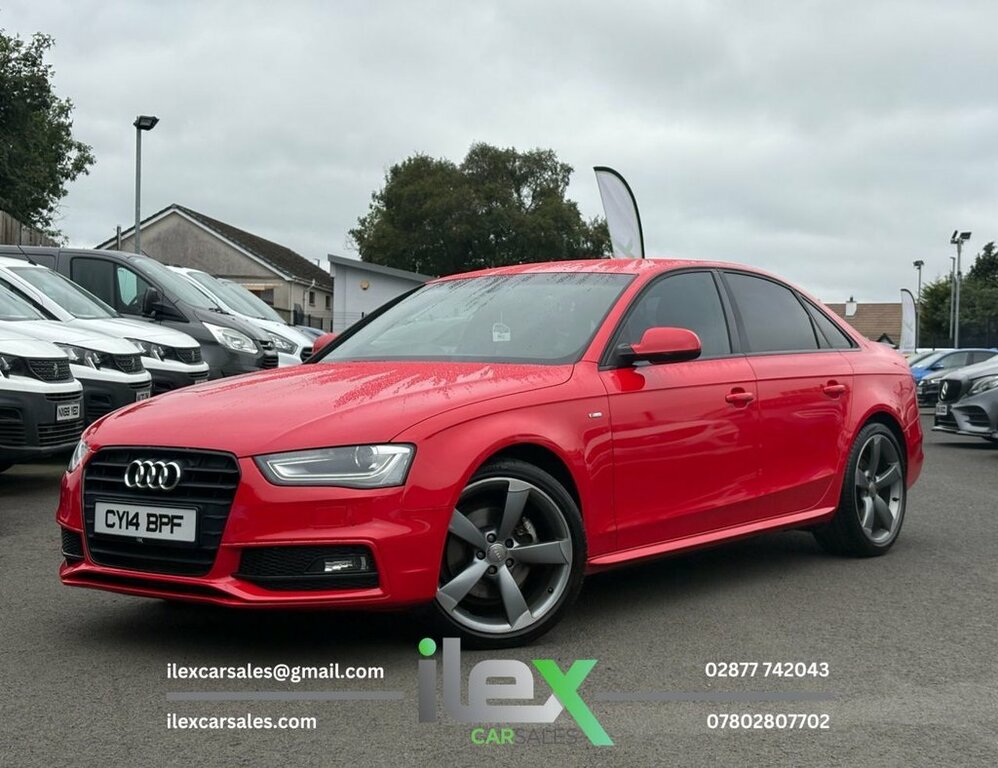 Audi A4 2L Black Edition Red #3