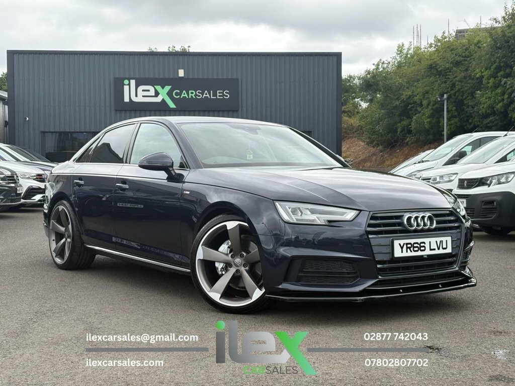 Audi A4 2L S Line Blue