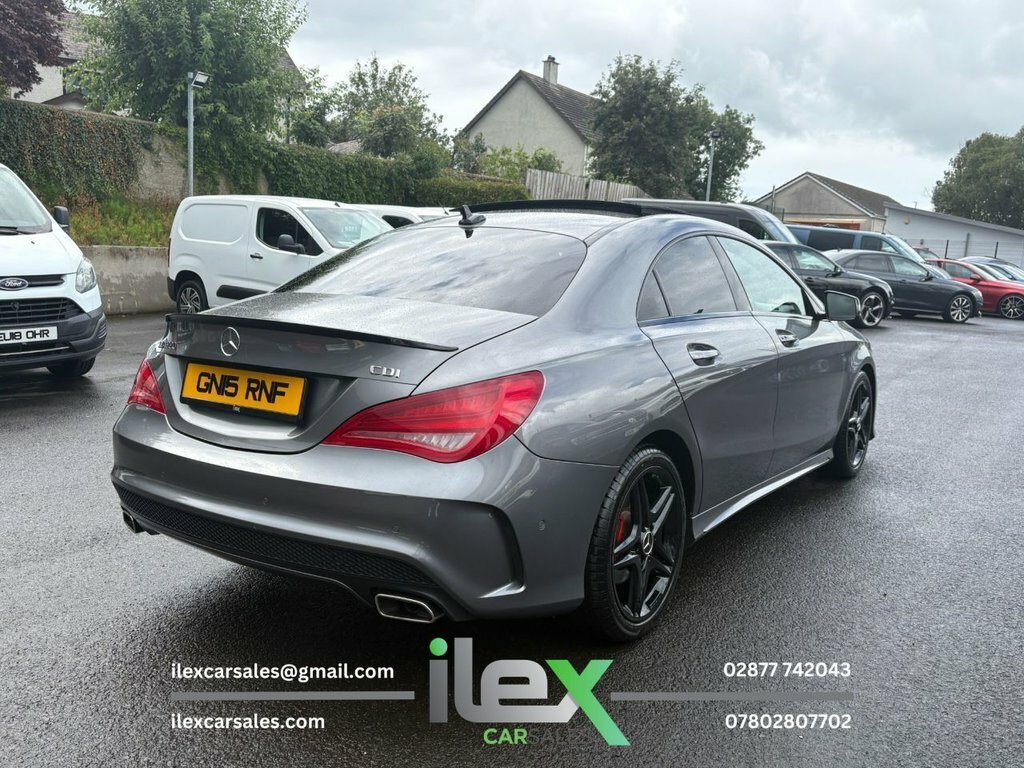 Mercedes-Benz CLA Class 2.0 Cla45 Amg Coupe Red #2