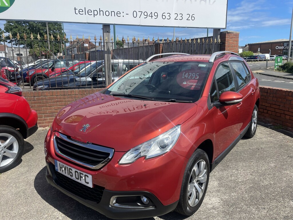 Peugeot 2008 Suv 1.2 Puretech Active 2016 HY16OFC Red #3