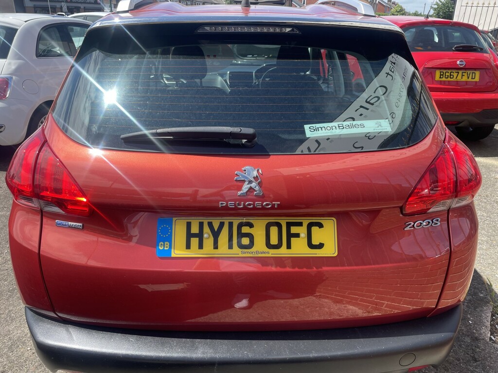 Peugeot 2008 Suv 1.2 Puretech Active 2016 HY16OFC Red #4