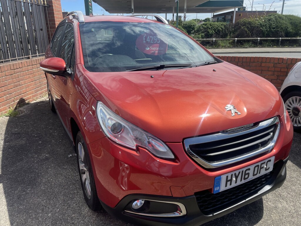 Peugeot 2008 Suv 1.2 Puretech Active 2016 Red