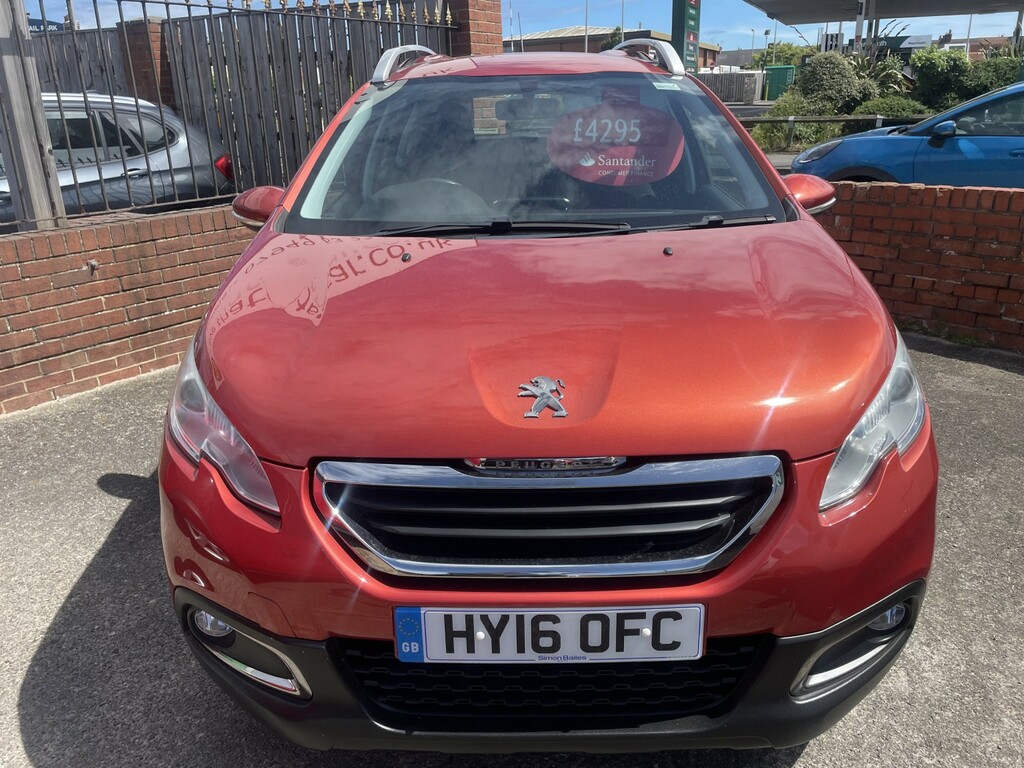 Peugeot 2008 Suv 1.2 Puretech Active 2016 HY16OFC Red #2