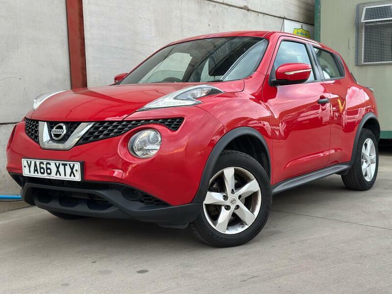 Nissan Juke 1.5 Dci Visia Euro 6 Ss YA66XTX Red #4