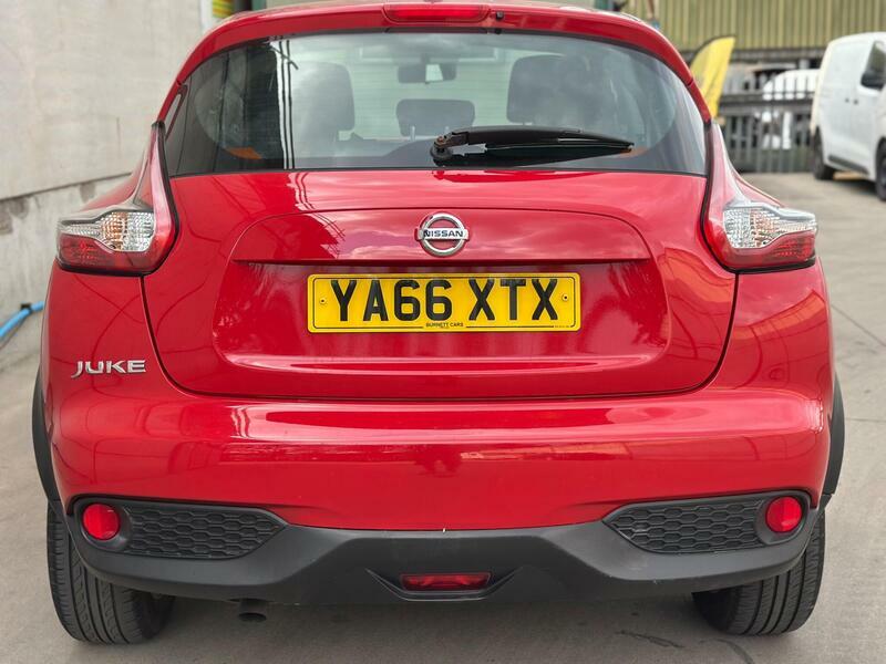 Nissan Juke 1.5 Dci Visia Euro 6 Ss YA66XTX Red #5