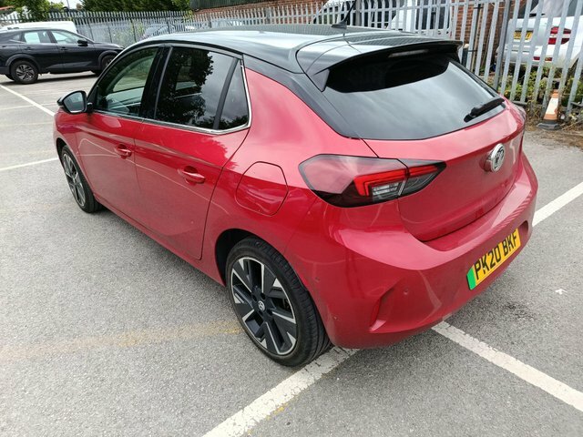 Vauxhall Corsa-e 50Kwh Elite Nav 7.4Kw Charger PK20BKF Red #4